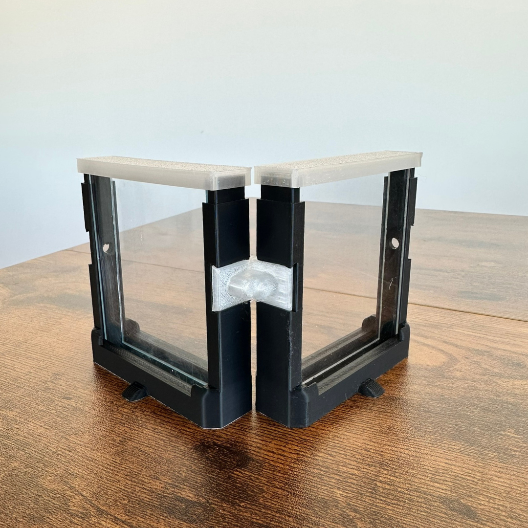 Connecteur double sortie angle - Taille S