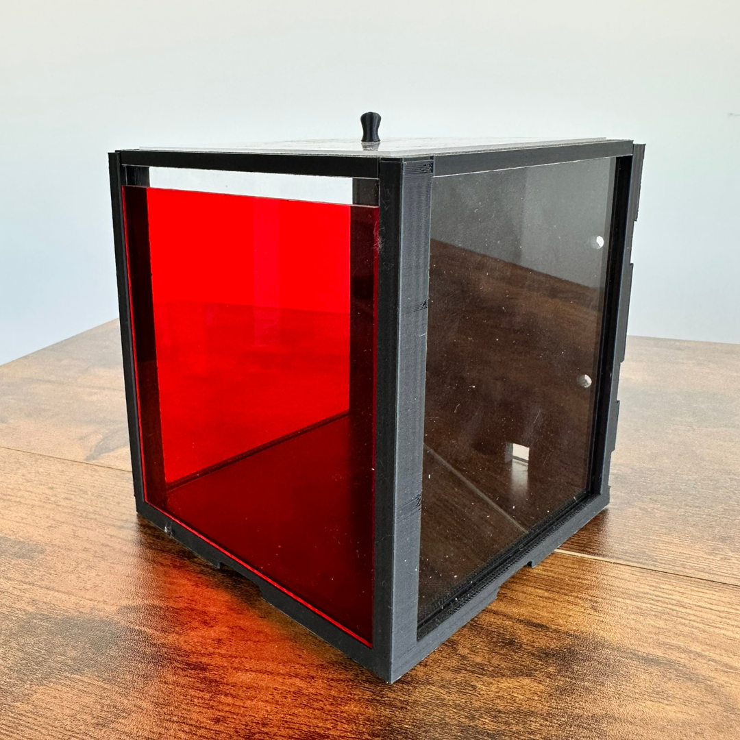 Plexiglass rouge